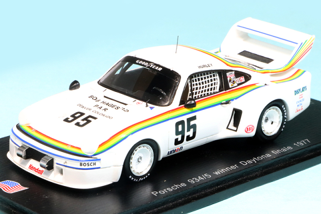 スパーク 1/43 ポルシェ 934/5 デイトナ 250マイル フィナーレ 1977 Winner No.95　US023