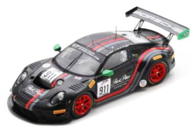 [予約] スパーク 1/43 ポルシェ 911 GT3 R カリフォルニア 8h 2019 3rd No.911　US096