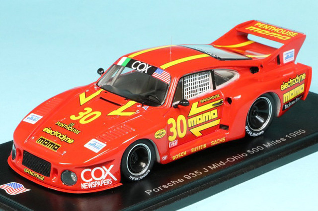 スパーク 1/43 ポルシェ 935 J ミッドオハイオ 500マイル 1980 No.30　US100