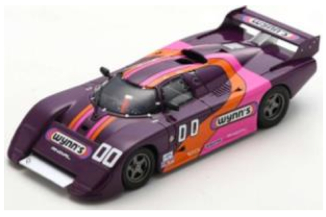 スパーク 1/43 マーチ 83G リバーサイド 6h 1986 6th No.00　US173