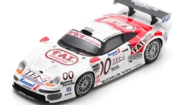 [予約] スパーク 1/43 ポルシェ 911 GT1 "FAT" デイトナ 24h 1998 No.00 3rd.　US207