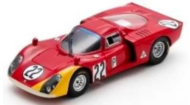 [予約] スパーク 1/43 アルファロメオ T33-2 デイトナ 24h 1968 No.22　US377
