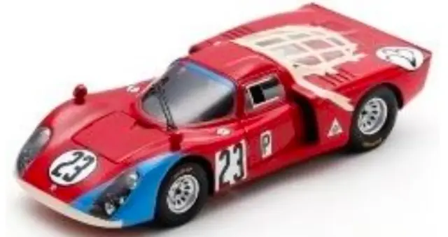 [予約] スパーク 1/43 アルファロメオ T33-2 デイトナ 24h 1968 No.23　US378