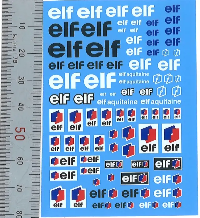 ビラージュ デカール 1/43 用 エルフ elf　VIR098