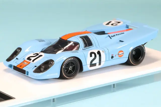 アイドロン/ヴィジョン 1/43 ポルシェ 917K “ガルフレーシング・ジョン ワイヤ オートモーティブ” ルマン 1970 No.21　VM006B