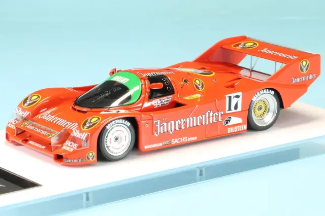アイドロン/ヴィジョン 1/43 ポルシェ 962C "Brun Motorsport - Jagermeister" 1000km スパ 1986 ウィナー No.17 VM052