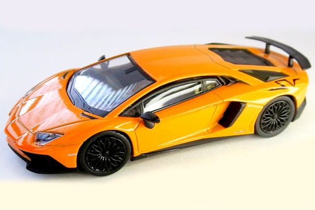 BK64-002 - ブンカ特注京商 1/64 ランボルギーニ アヴェンタドール SV 
