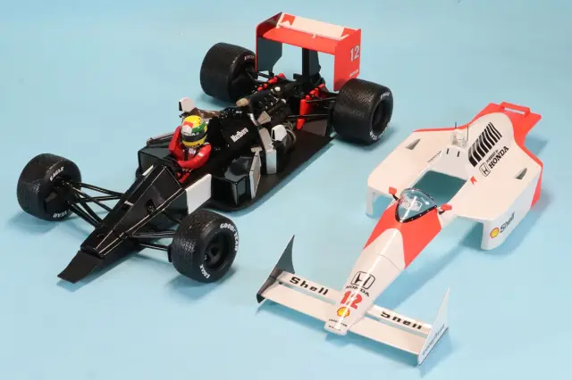 WERK83 1/18 マクラーレン MP4/4  イギリスGP 1988 A.セナ ウィナー　W18056001