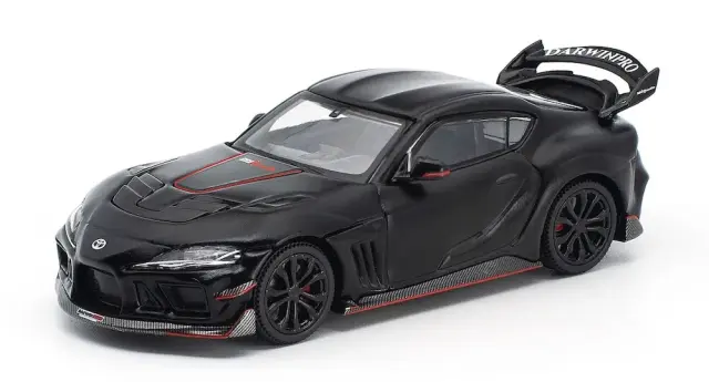 [予約] ワークスモデル 1/64 ダーウィンプロ トヨタ スープラ ダーク　W640019