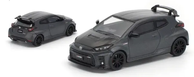 [予約] ワークスモデル 1/64 トヨタ GRMN ヤリス グレー　W640026