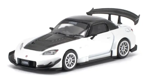 [予約] ワークスモデル 1/64 アミューズ ホンダ S2000 GT1 ターボ ホワイト　W640028