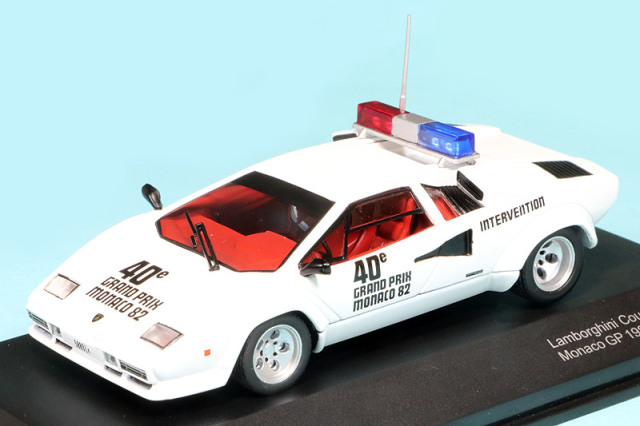 iXO 1/43 ランボルギーニ カウンタックモナコGPペースカー ミニカー iXO 1/43 ランボルギーニ カウンタックモナコGPペースカー