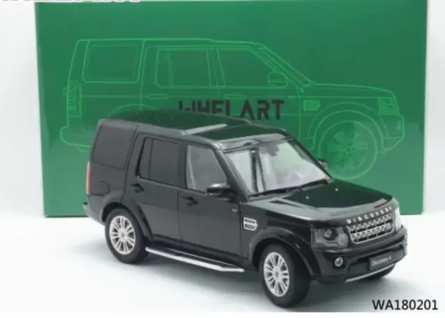 [予約] サンスター 1/18 ランドローバー　ディスカバリー4 ブラック　WA180201