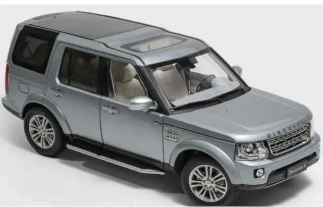 [予約] サンスター 1/18 ランドローバー　ディスカバリー4 シルバー　WA180204