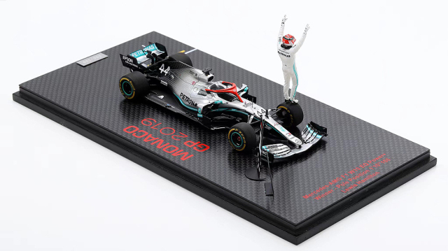 予約] 海外ショップ特注スパーク 1/43 メルセデス AMG W10 モナコGP 