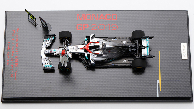 予約] 海外ショップ特注スパーク 1/43 メルセデス AMG W10 モナコGP 