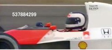 ミニチャンプス 1/43 マクラーレン ホンダ MP4/4 イギリスGP
