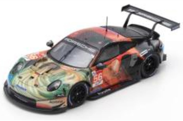 [予約] スパーク 1/64 ポルシェ 911 RSR ルマン 24h 2019 LMGTE Am Winner No.56　Y142