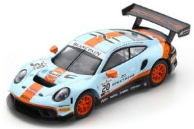 [予約] スパーク 1/64 ポルシェ 911 GT3 R スパ 24h 2019 Winner No.20　Y184