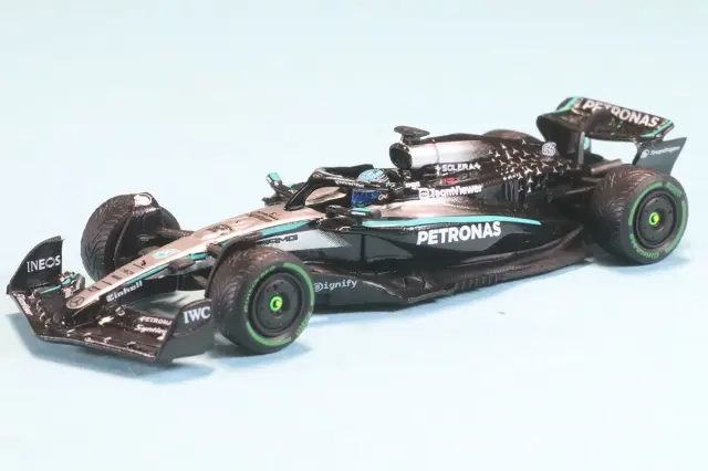 スパーク 1/64 メルセデス AMG W16 No.63 オーストラリア GP 2025 G.ラッセル 3rd.　Y420