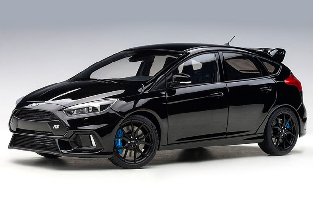 オートアート 1 18 フォード フォーカス Rs ブラック ミニカーショップ ロム