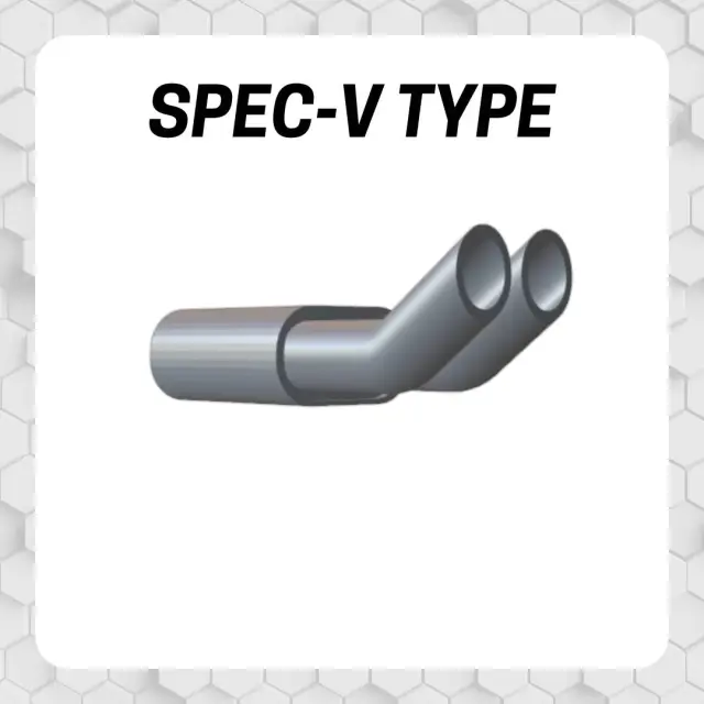 Yamamoto Model Parts 1/24 マフラーパーツ スペックV YMPTUN28