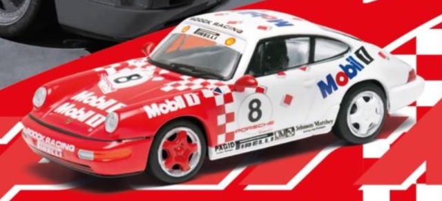 [予約] タイニー×スパーキー 1/64 ポルシェ 911 964 カレラカップ 1992 No.8 YO64012