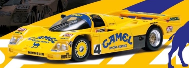 [予約] タイニー×スパーキー 1/64 ポルシェ 962C ルマン 1988 No.4　YO64013