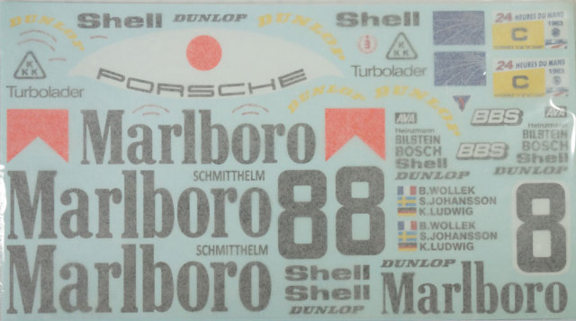 MSMクリエイション 1/12 ポルシェ 956 1983 マルボロ フルスポンサー