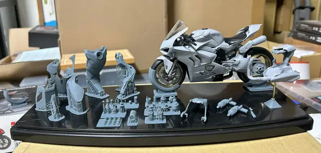 予約] Zワークショップ 1/12 トランスキット ドゥカティ パニガーレ