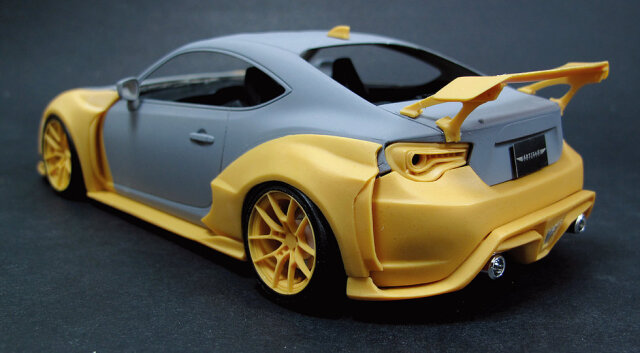 ZoomOn 1/24 トランスキット スバル BRZ トヨタ 86 ワイドボディ