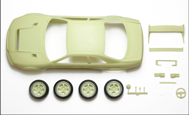 ZoomOn 1/24 トランスキット ニッサン スカイライン GT-R R33 400R