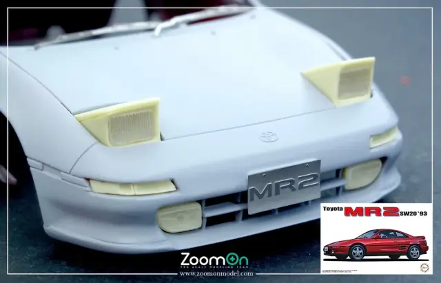 ZoomOn 1/24 トランスキット トヨタ MR2 SW20 TRD 2000GT Ver.2