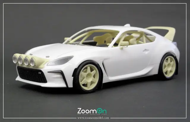 Zoom On 1/24カストロール トヨタ GR86 ラリーパーツセット タミヤ対応　Z213