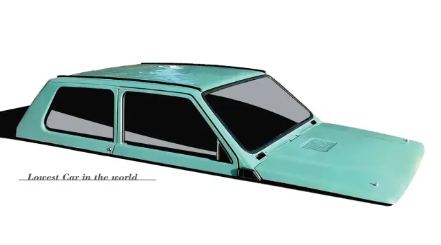 Zoom On 1/24レジンキット フィアット パンダ 750CL 1987 世界最低車高　Z217