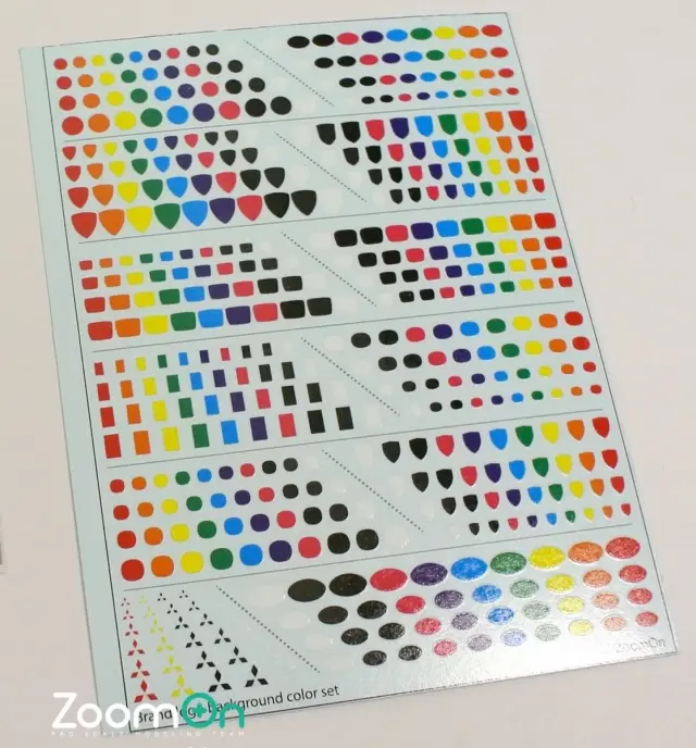 ZoomOn メーカーロゴ バックグランドカラー ベースセット ZoomOnインレットマーク対応 ZD247