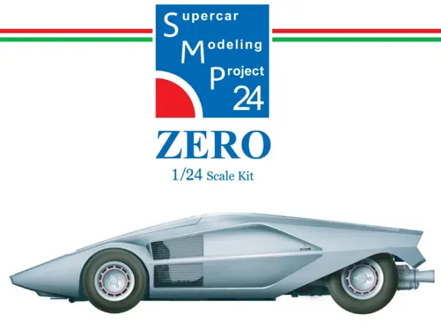 SMP24 1/24 レジンキット ランチア ストラトス HF ゼロ 1970 　SMP24019