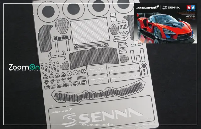 ZoomOn 1/24 マクラーレン セナ ディティールアップパーツ タミヤ対応　ZP002