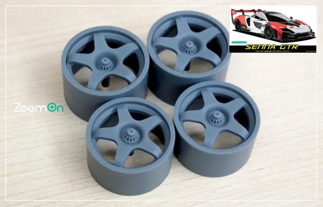 Zoom On 1/24マクラーレン セナ GTR ホイールセット　ZR159