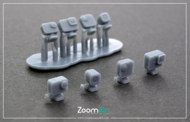 ZoomOn 1/24 アクションカム セット　ZT067