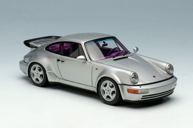 Vm157a 取り寄せ ヴィジョン 1 43 ポルシェ 911 964 ターボ 3 3 リミテッド 1992 シルバー ミニカーショップ ロム