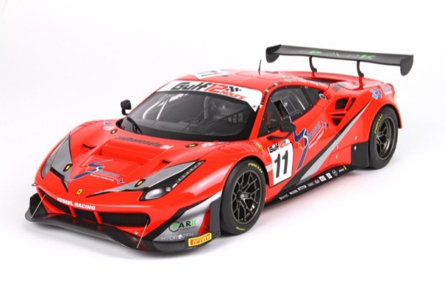 予約] BBR 1/18 フェラーリ 488 GT3 ケッセルレーシング GULF 12h