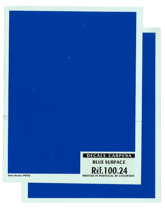 コロラド カラーデカール ブルー 140×130mm 170×130mm 各1枚 2枚セット　10024