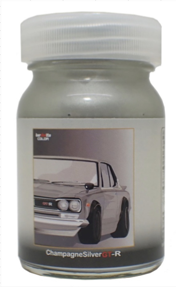 バルケッタ 塗料 シャンパーンシルバー GT-R 50ml bc-054