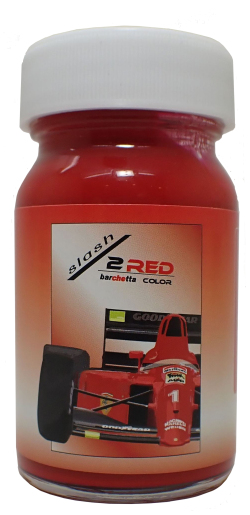 バルケッタ 塗料 /2RED　スラッシュ2レッド フェラーリ 641/2 内容量：50ｍl　bc-064