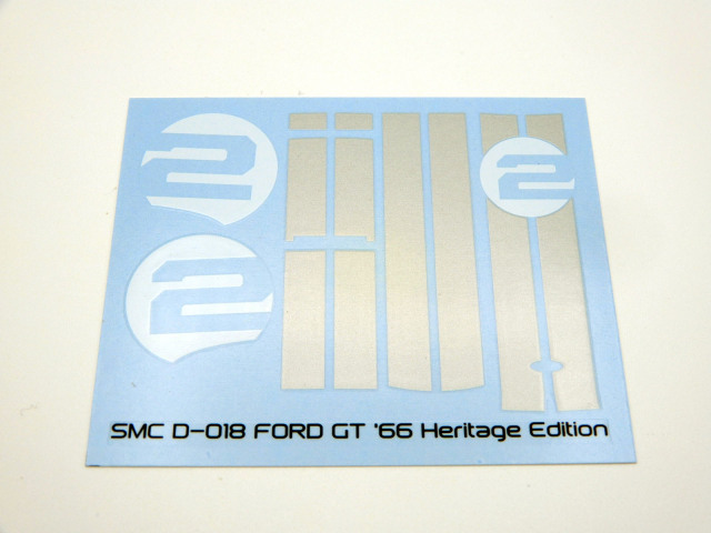 SMC 1/24 フォード GT 1966 ヘリテージ エディションデカール タミヤ