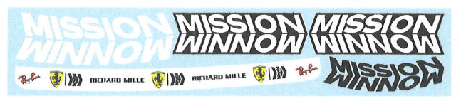 ミュージアムコレクション 1/2 ヘルメット C.ルクレール "MISSON WIMNOW" 2021　MC-D1016