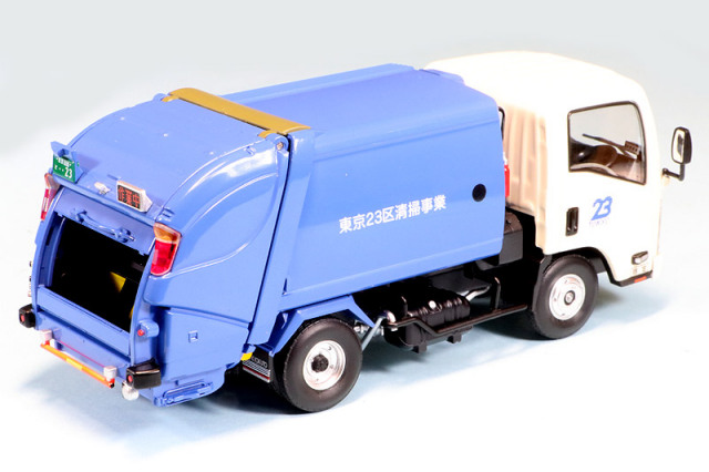 京商オリジナル 1/43 いすゞ エルフ 清掃車 東京23区