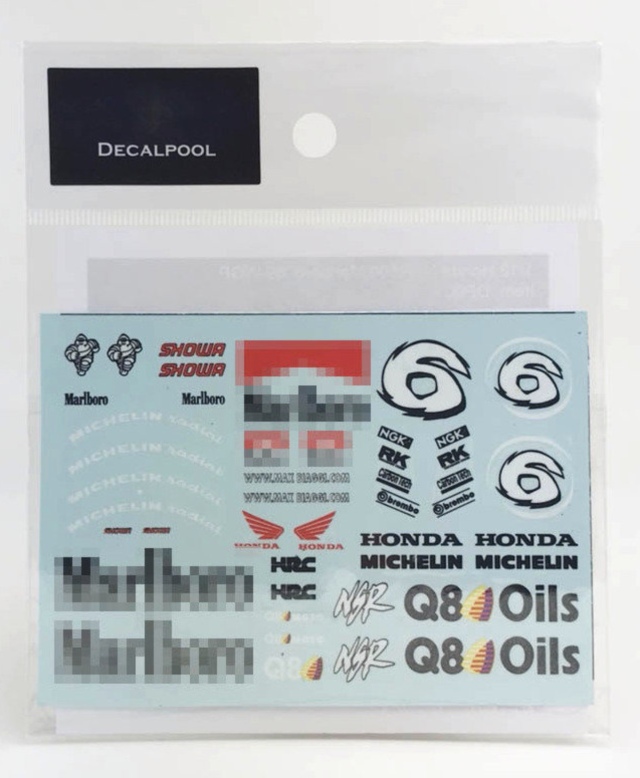 DecalPool 1/12 ホンダ NSR500 ロスマンズ WGP 1985 No.2/7 フル