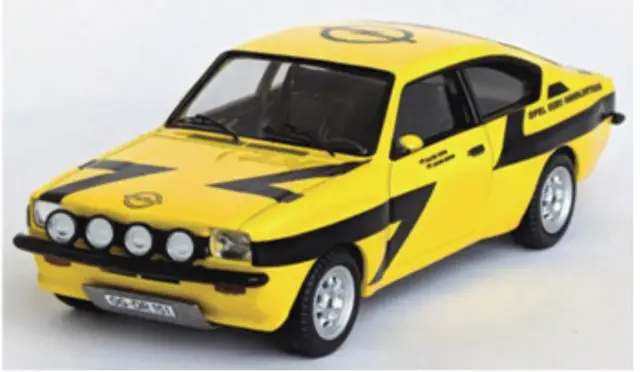 [予約] トロフュー 1/43 オペル カデット GTE テストカー 1975 ラリー ポルトガル ヴァルター ロール/ヨッヘン ベルガー dsn312